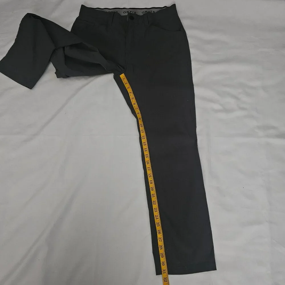 Orvis Classic Collection Lightweight 5 Pocket Trek Pant, Forged Iron Men's 36X32